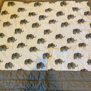 Elephant Crib Quilt